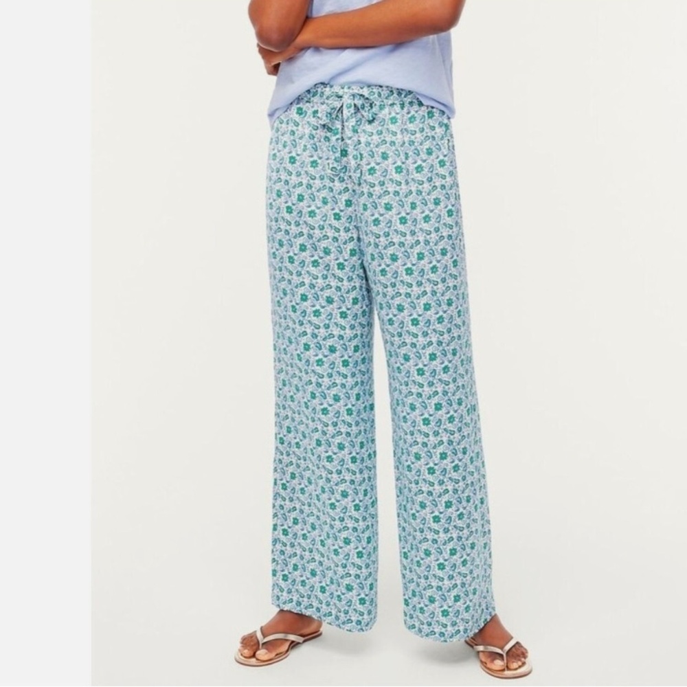 Jcrew silky pajama pant